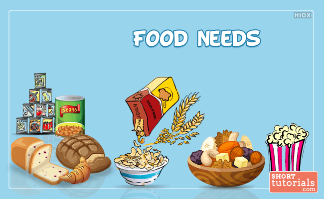 Food Needs Emergency Disaster Kit