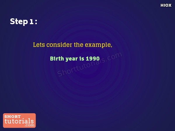 Korean Age Calculation Example