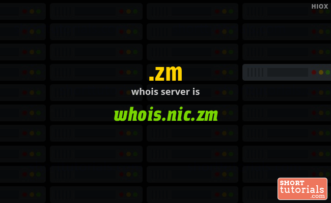 Whois Server for .zm