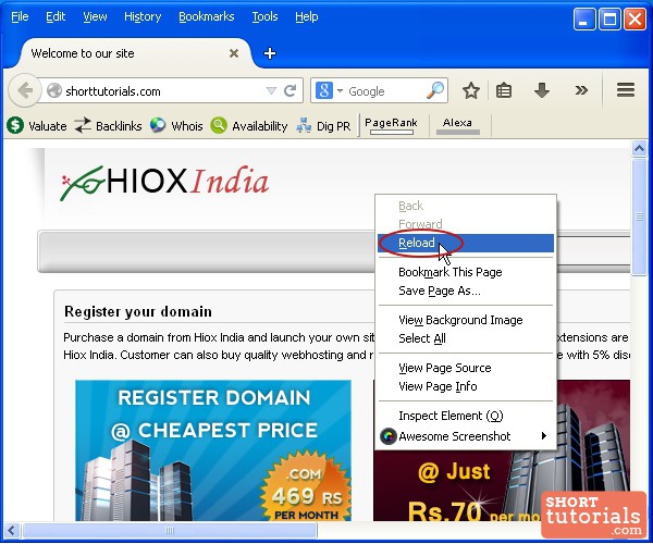 mozilla firefox refresh page mozilla firefox refresh page